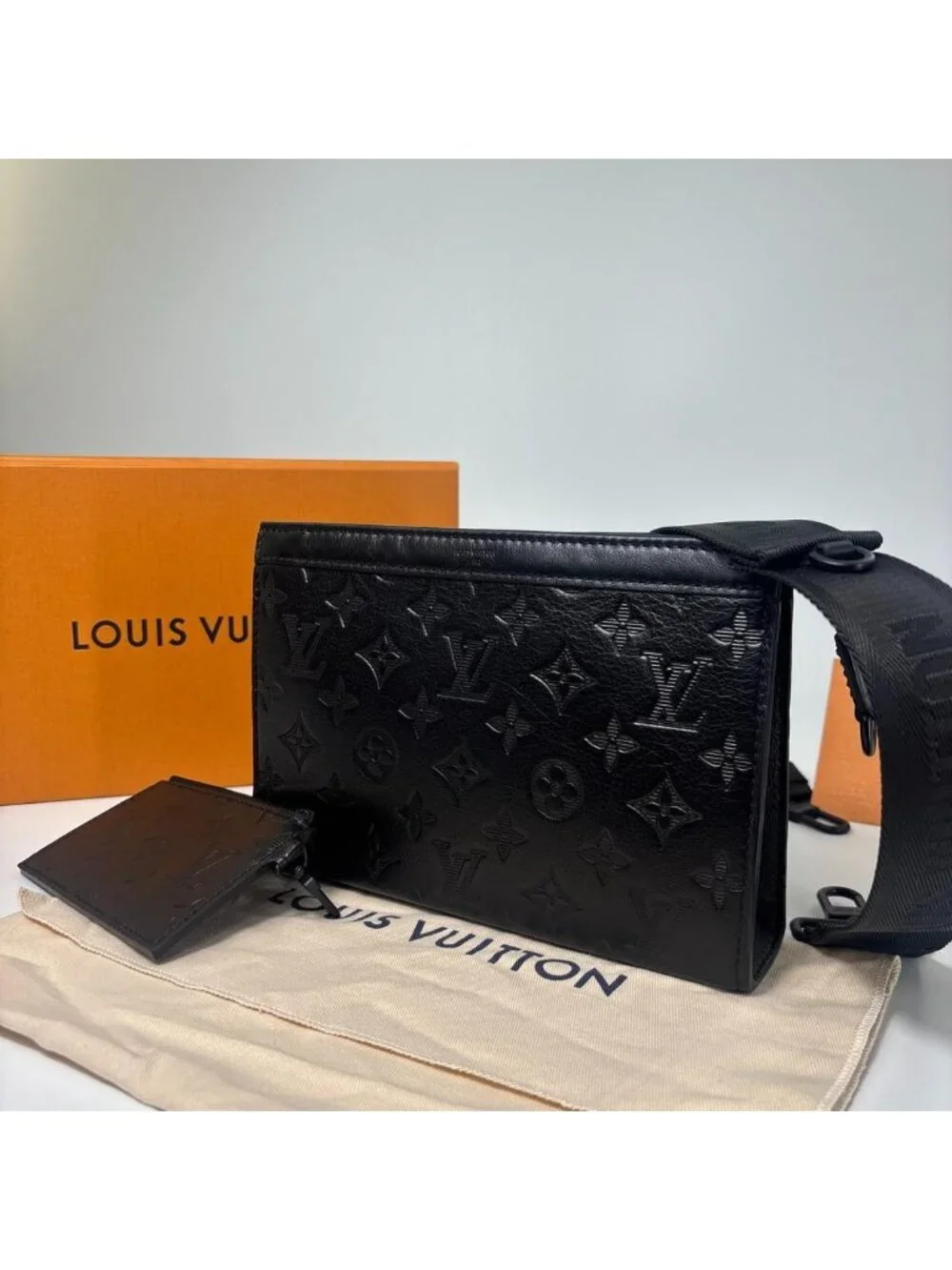 Louis Vuitton Monogram Shadow Gaston Shoulder Bag